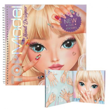 TOPModel create your hand design kleurboek 13029