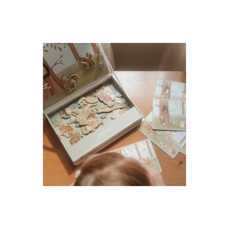 Magnetisch speelbord, Forest Friends - Little Dutch