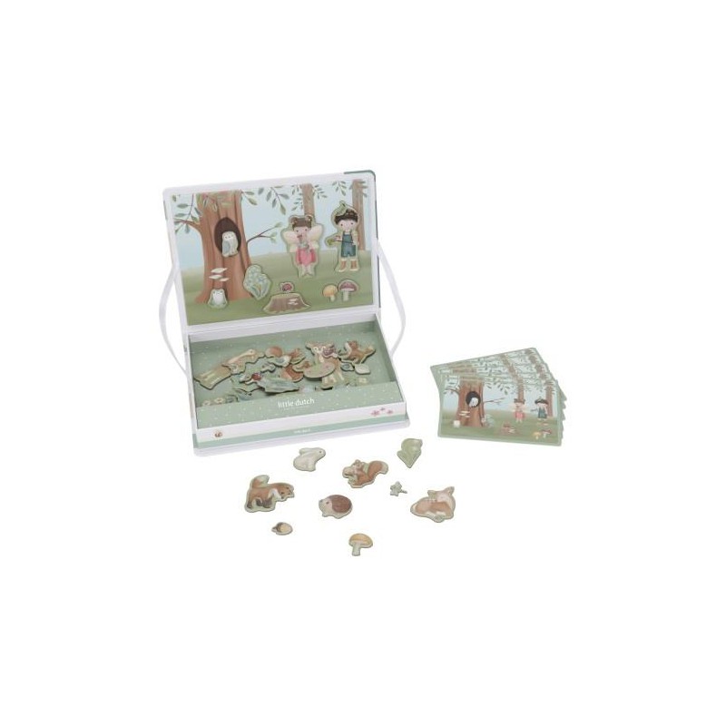 Magnetisch speelbord, Forest Friends - Little Dutch