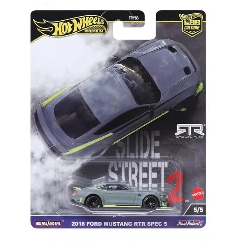 Hot Wheels Premium car culture 2018 Ford Mustang RTR spec 5