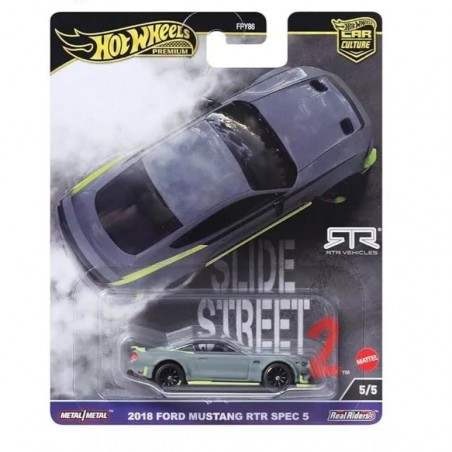 Hot Wheels Premium car culture 2018 Ford Mustang RTR spec 5