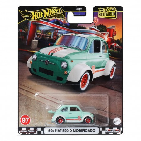 Hot Wheels Boulevard '60s Fiat500 D Modoficado