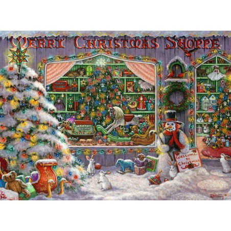 The Christmas shop 500 stukjes puzzel  Ravensburger