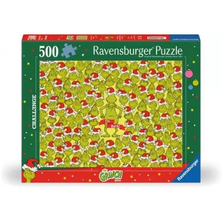 Merry Grinchmas challenge, 500 stukjes Ravensburger