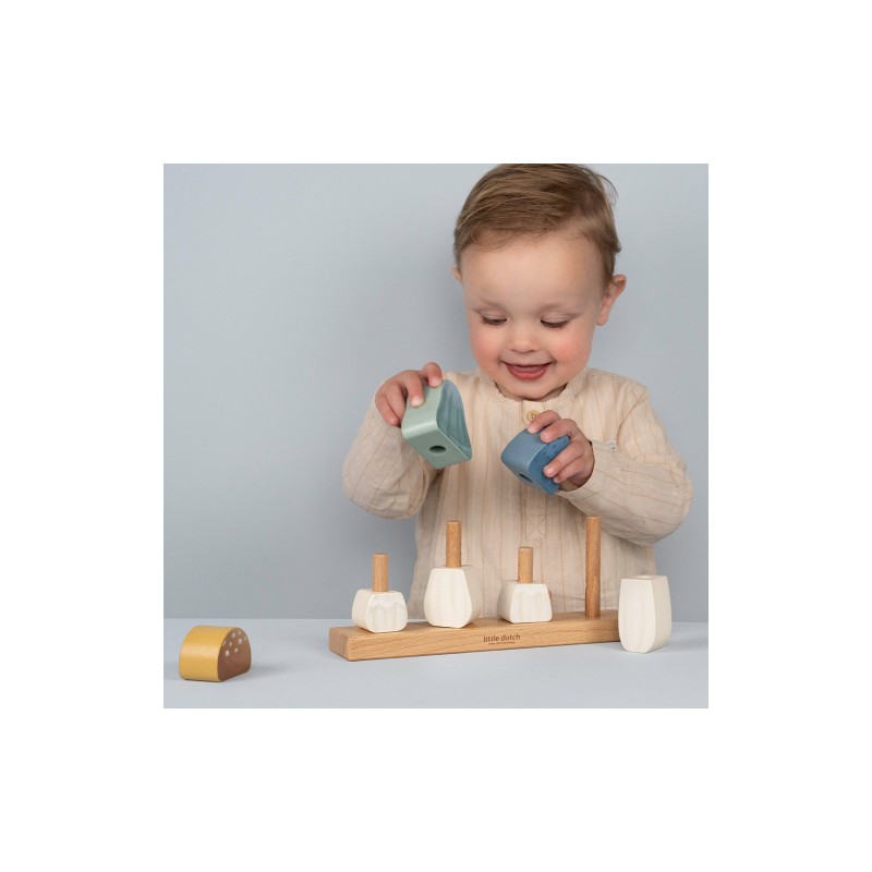 Stapelaar paddenstoelen, Forest Friends - Little Dutch