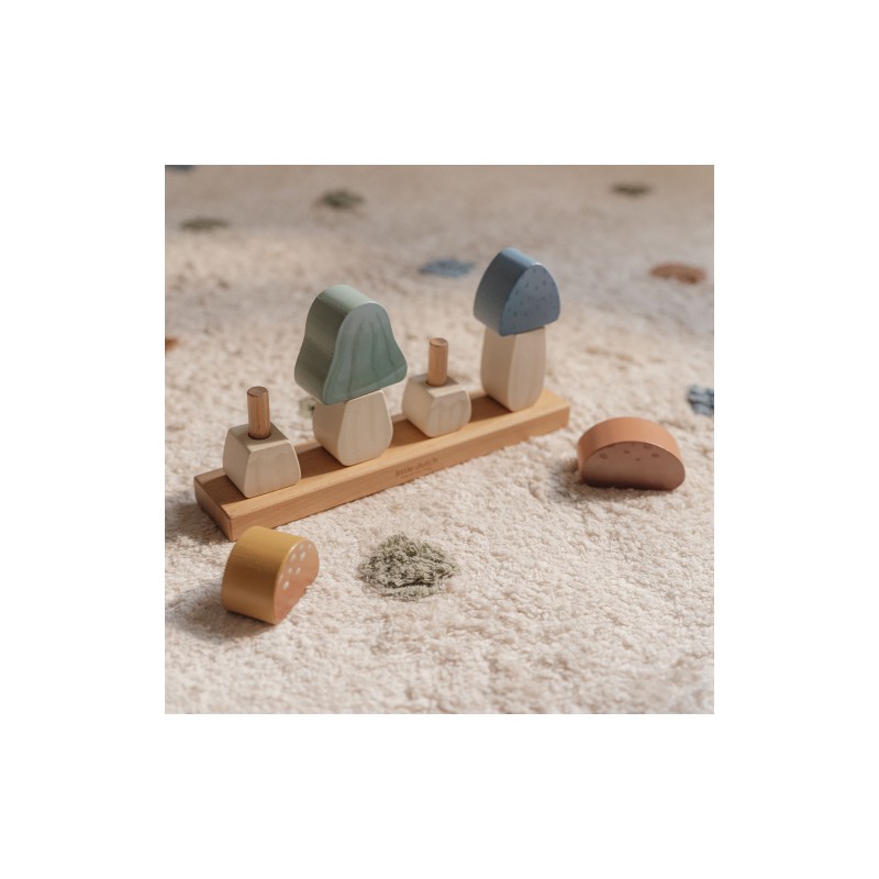 Stapelaar paddenstoelen, Forest Friends - Little Dutch