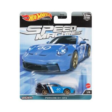 Hot Wheels Speed machines Porsche 911 GT3