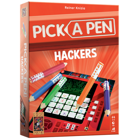 Pick a Pen Hackers- Dobbelspel, 999 games