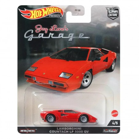 Hot Wheels Jay Leno's garage Lamborghini Countach LP 5000 QV