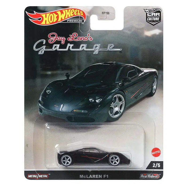 Hot Wheels Jay Leno's garage McLaren F1