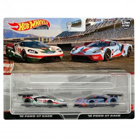 Hot Wheels Car culture '16 Ford GT race, 2-pack