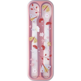 Mepal - Mio, babylepel 2 stuks, Flowers&Butterflies