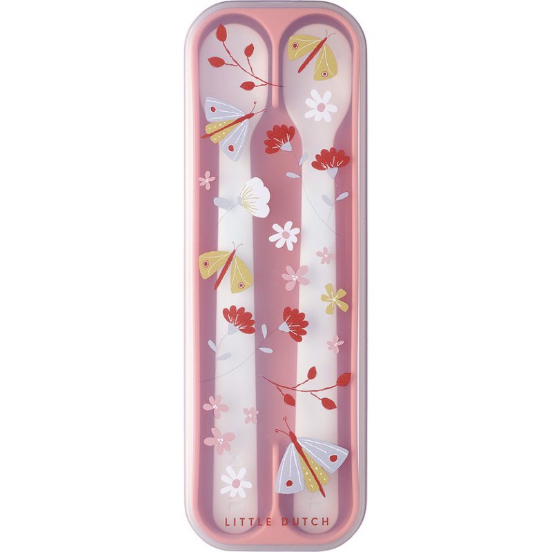 Mepal - Mio, babylepel 2 stuks, Flowers&Butterflies