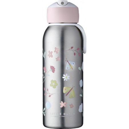 Mepal - Isoleerfles flip-up 350ml, Flowers&Butterflies