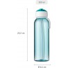 Mepal - Waterfles flip-up 500ml, Turquoise Mepal - Waterfles flip-up 500ml, Turquoise