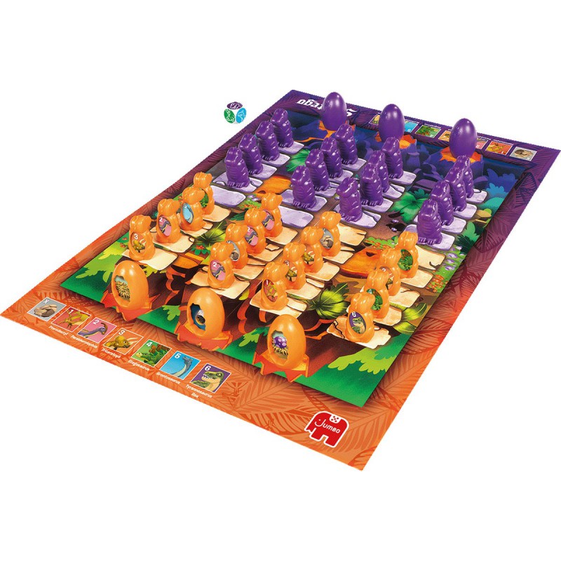 Stratego junior - Dino's, Jumbo bordspel tweepersoons