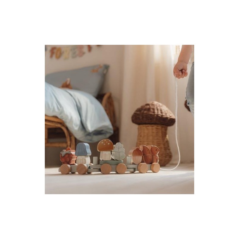 Blokkentrein eekhoorn, Forest Friends - Little Dutch