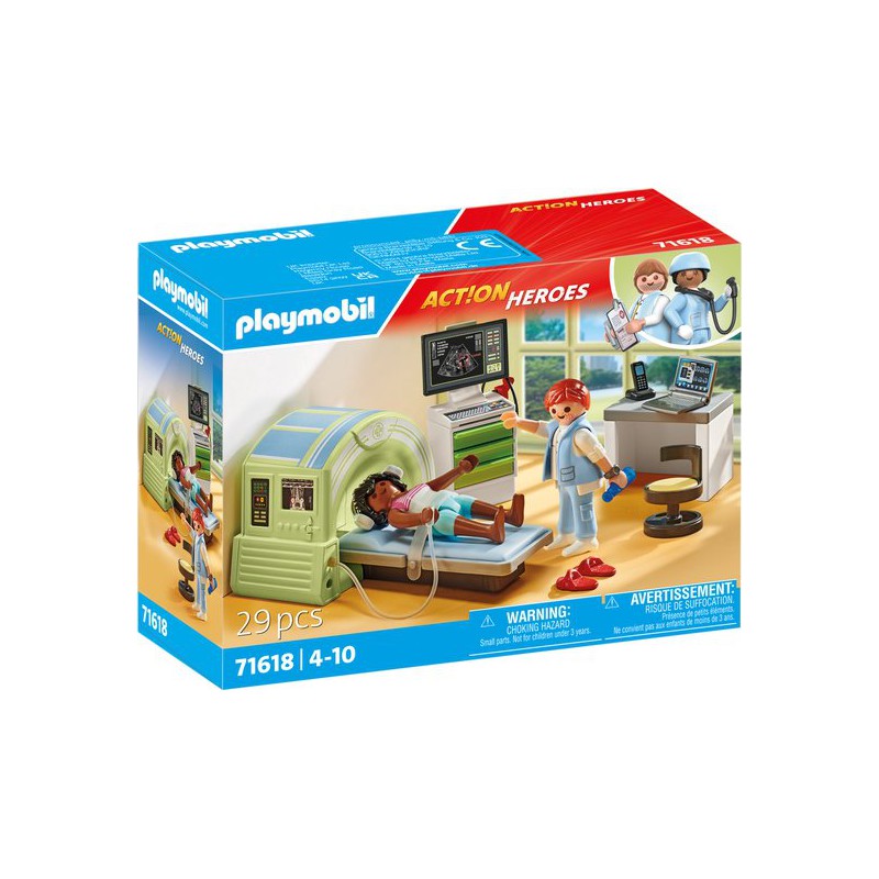 Playmobil City Life -  MRI met patiënt 71608