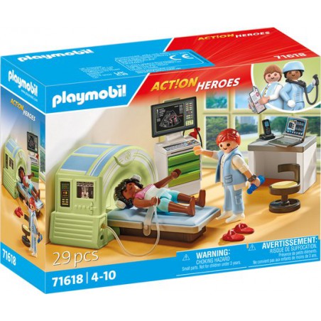 Playmobil City Life -  MRI met patiënt 71608