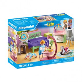 Playmobil City Life -  Slaapkamer met babyspeelhoek 71609