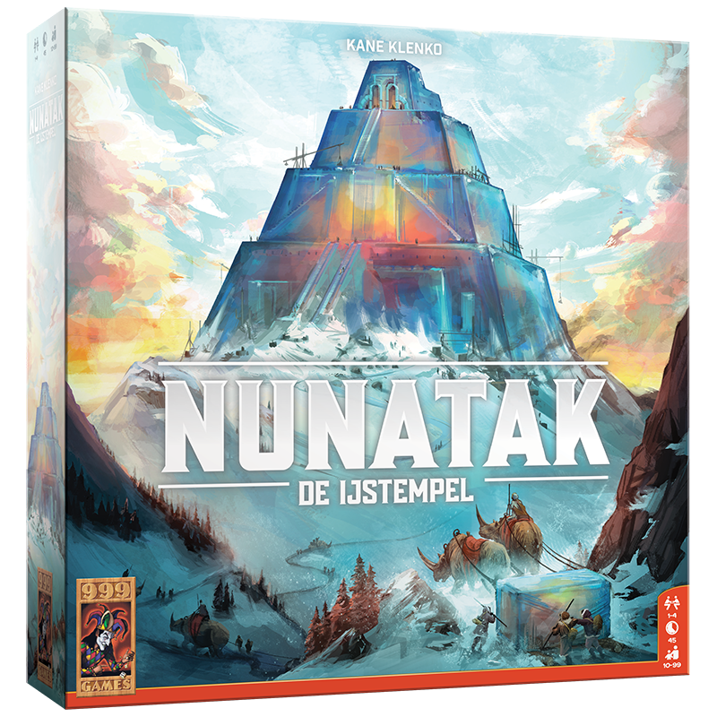 Nunatak, de ijstempel- Bordspel, 999games