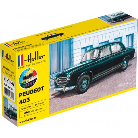 Starter Kit Peugeot 403 1:43, Heller