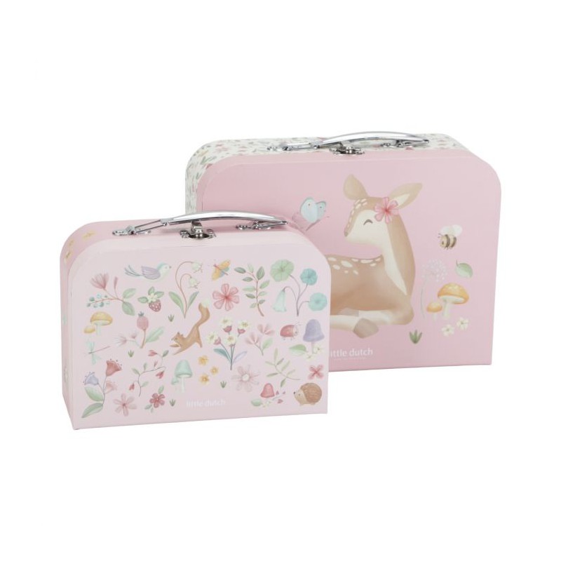 Kofferset 2dlg, Fairy Garden - Little Dutch