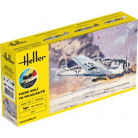 Starter Kit Fockewulf FW 190 A5 1:72, Heller
