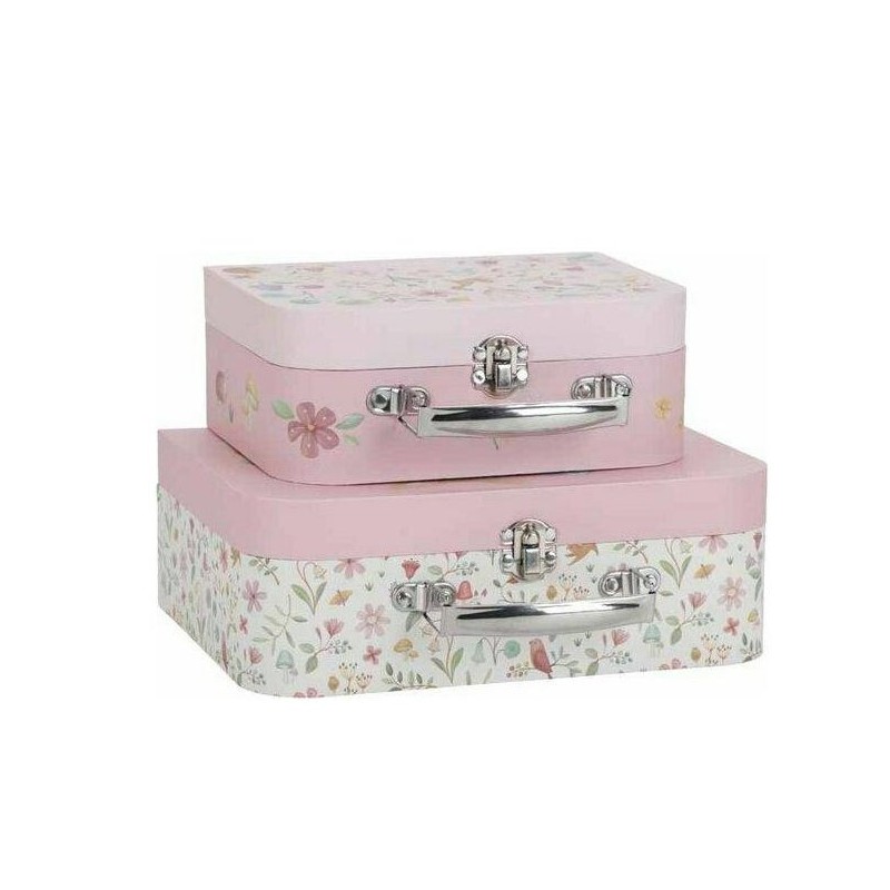 Kofferset 2dlg, Fairy Garden - Little Dutch