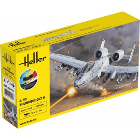 Starter Kit Thunderbolt II 1:144, Heller
