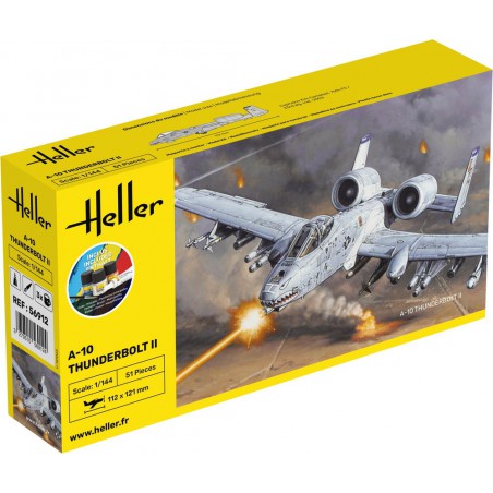 Starter Kit Thunderbolt II 1:144, Heller