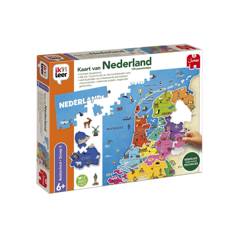 Ik Leer - Kaart van Nederland, Jumbo