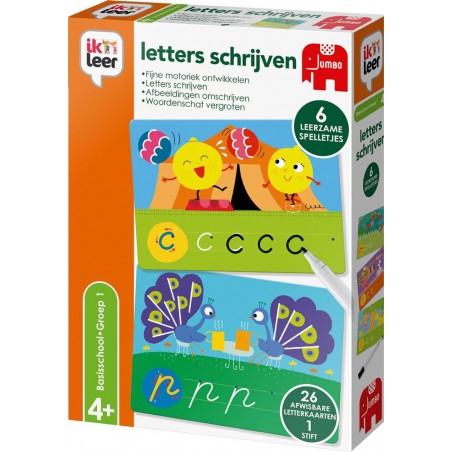 Ik Leer - Letters schrijven, Jumbo educatief spel