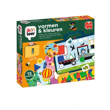 Ik Leer - Vormen & kleuren in koffer, Jumbo