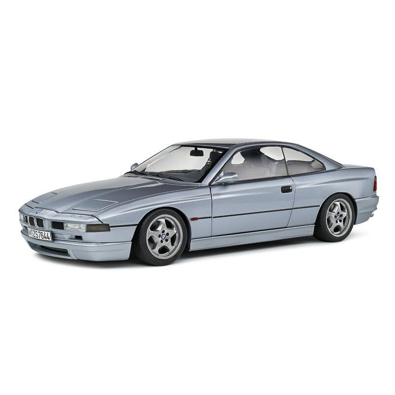 BMW 850 (E31) CSI '92 (Zilver) - 1:18 - Solido