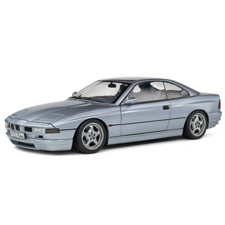 BMW 850 (E31) CSI '92 (Zilver) - 1:18 - Solido