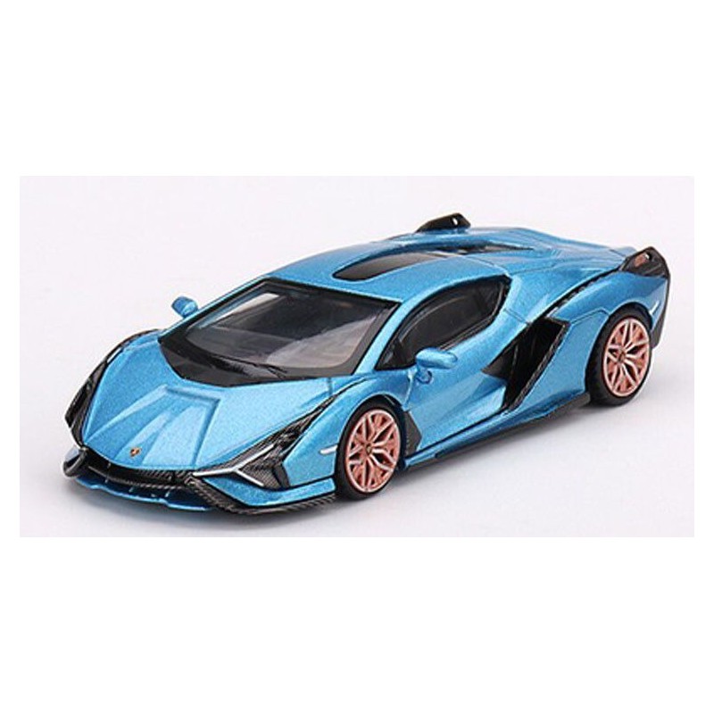 Lamborghini Sian FKP 37 '20 (Blauw) 1:64, Mini GT