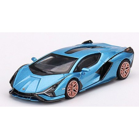 Lamborghini Sian FKP 37 '20 (Blauw) 1:64, Mini GT