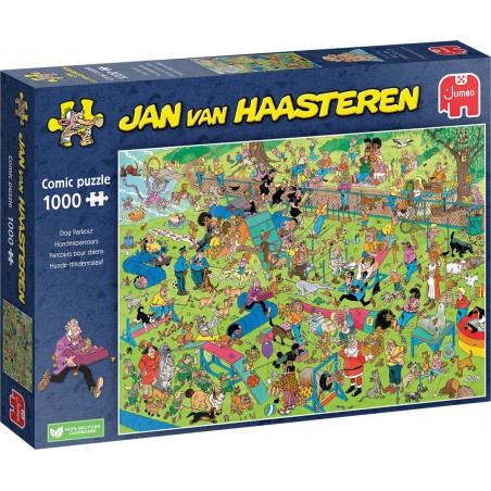 Jan van Haasteren Hondenparcours, 1000stukjes Jumbo