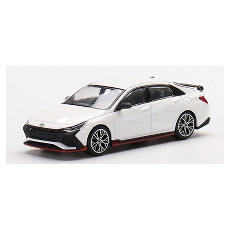 Hyundai Elantran N '21 (wit) 1:64, Mini GT