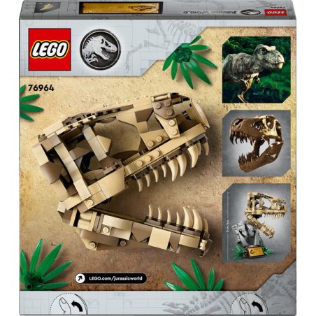 LEGO JURASSIC WORLD -  Dinosaurusfossielen: T-rex schedel 76964