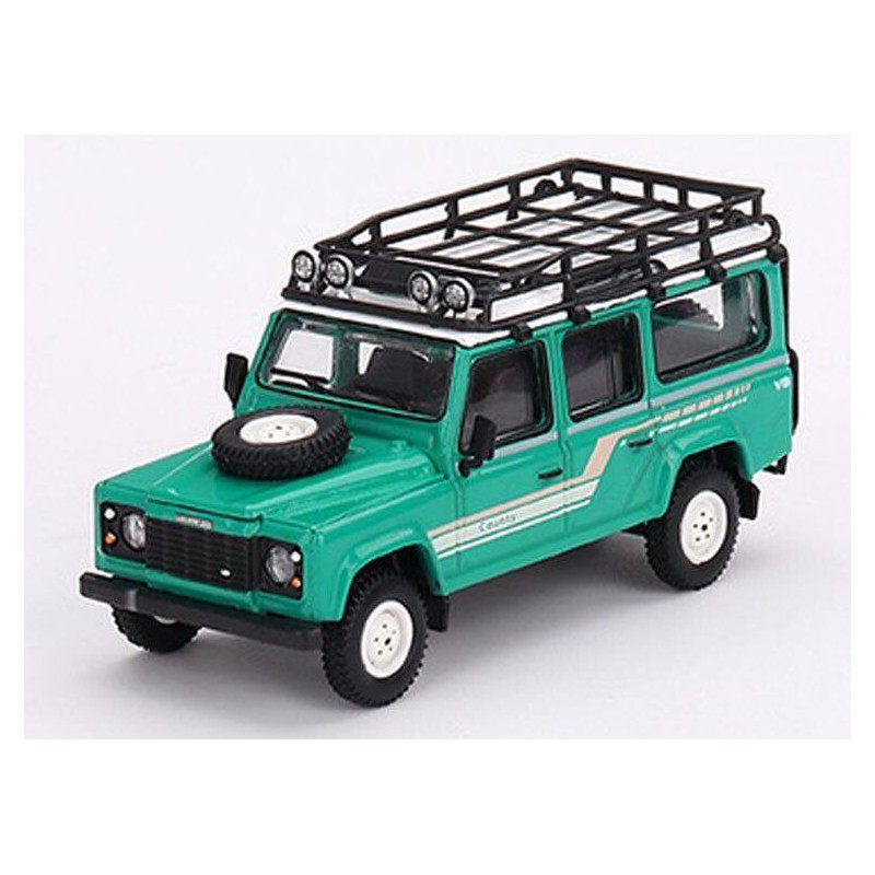 Land Rover Defender 110 (zee groen) 1:64, Mini GT