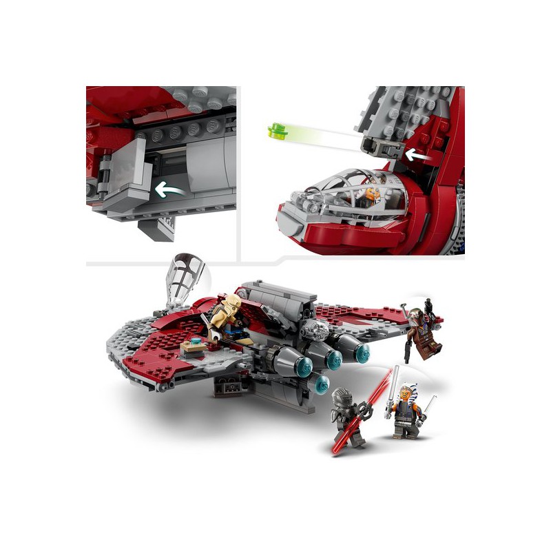 LEGO STAR WARS - 75362 Ahsoka Tano's T-6 Jedi Shuttle