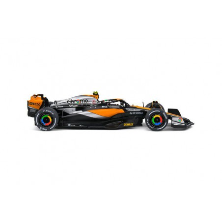 McLaren MCL60 F1 L. Norris Great Britain '23 (Zwart\Oranje) - 1:43 - Solido