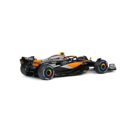 McLaren MCL60 F1 L. Norris Great Britain '23 (Zwart\Oranje) - 1:43 - Solido