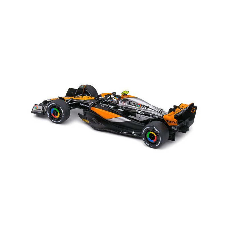 McLaren MCL60 F1 L. Norris Great Britain '23 (Zwart\Oranje) - 1:43 - Solido