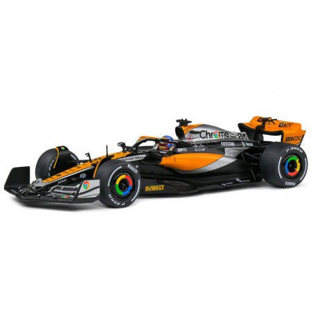 McLaren MCL60 F1 O. Piastri Great Britain '23 (Zwart\Oranje) - 1:43 - Solido