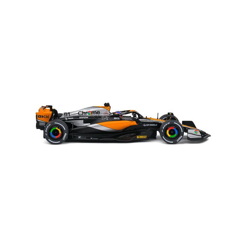 McLaren MCL60 F1 O. Piastri Great Britain '23 (Zwart\Oranje) - 1:43 - Solido