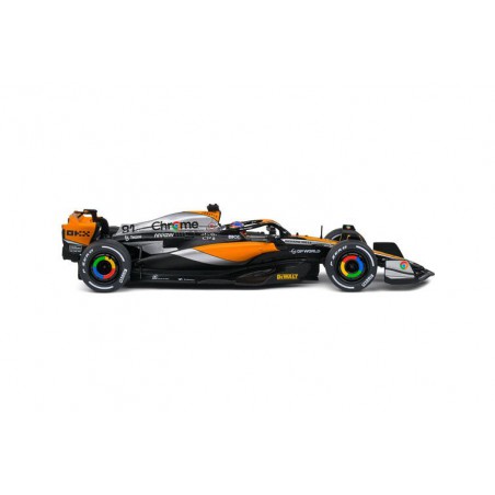 McLaren MCL60 F1 O. Piastri Great Britain '23 (Zwart\Oranje) - 1:43 - Solido