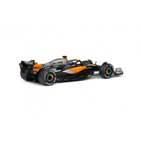 McLaren MCL60 F1 O. Piastri Great Britain '23 (Zwart\Oranje) - 1:43 - Solido